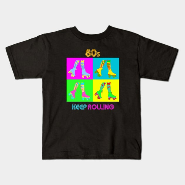 Keep Rolling Kids T-Shirt by Skorretto